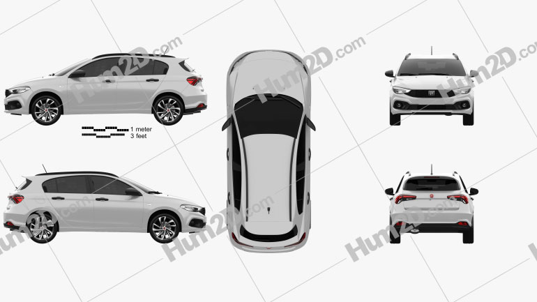 Fiat Tipo City Sport stationwagon 2022 PNG Clipart