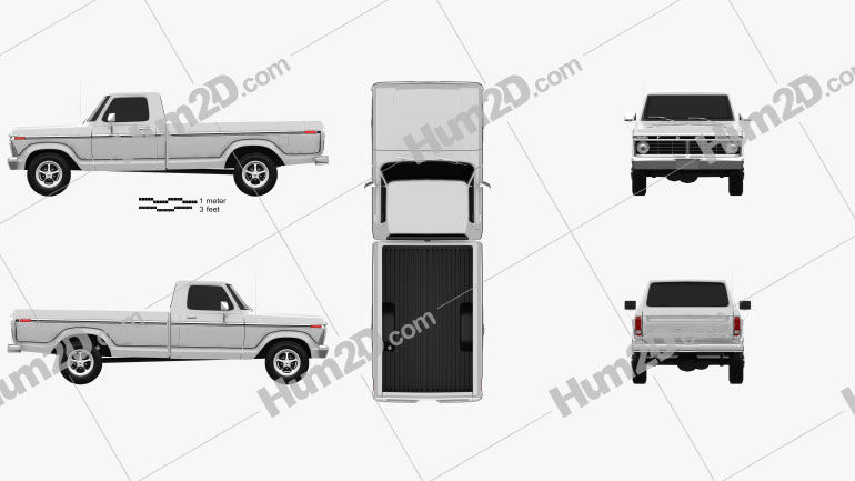 Ford F-150 1973 PNG Clipart