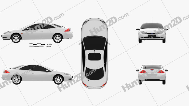 Ford Cougar 2002 PNG Clipart