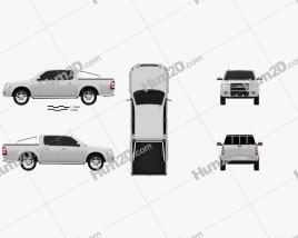 Ford Ranger Doppelkabine 2003 car clipart