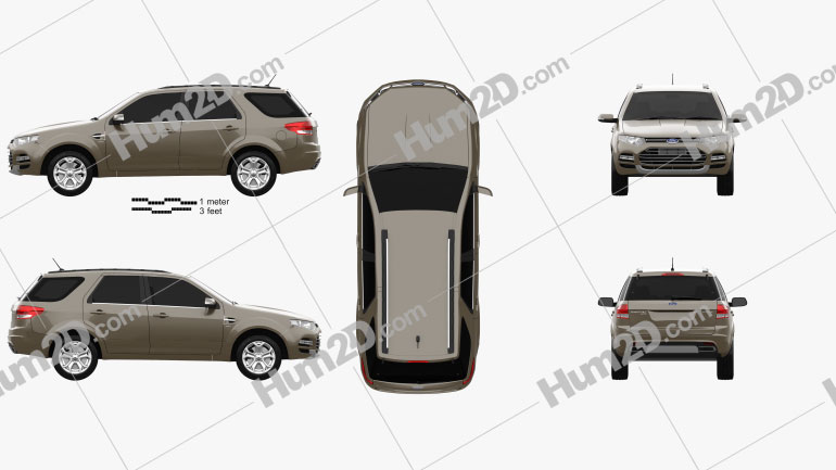 Ford Territory 2012 Blueprint