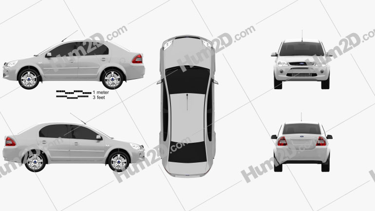 Ford Ikon 2012 PNG Clipart