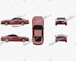 Ford Mustang GT 2015 car clipart