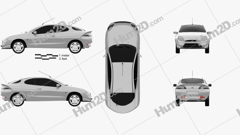 Ford Puma 1997 PNG Clipart