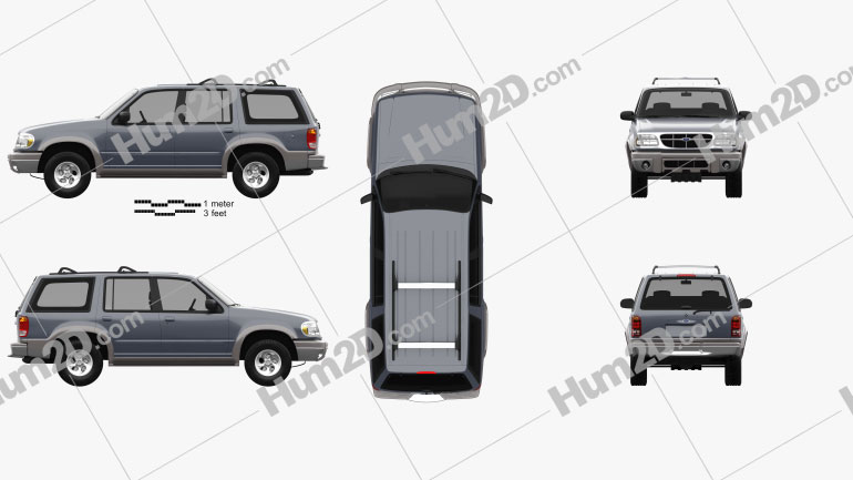 Ford Explorer 1994 PNG Clipart