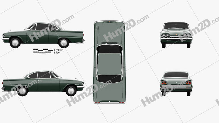 Ford Consul Capri 1961 Blueprint