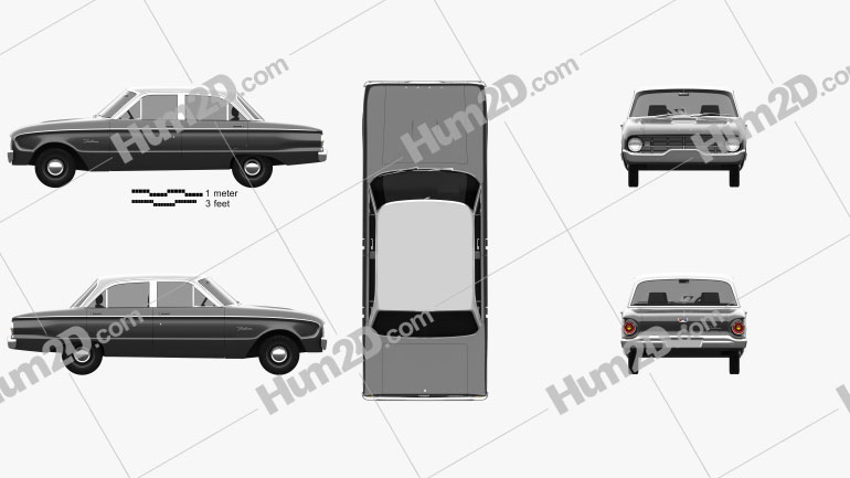 Ford Falcon 1960 Blueprint