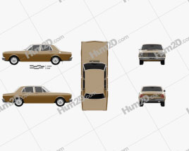 Ford Falcon 1968 car clipart
