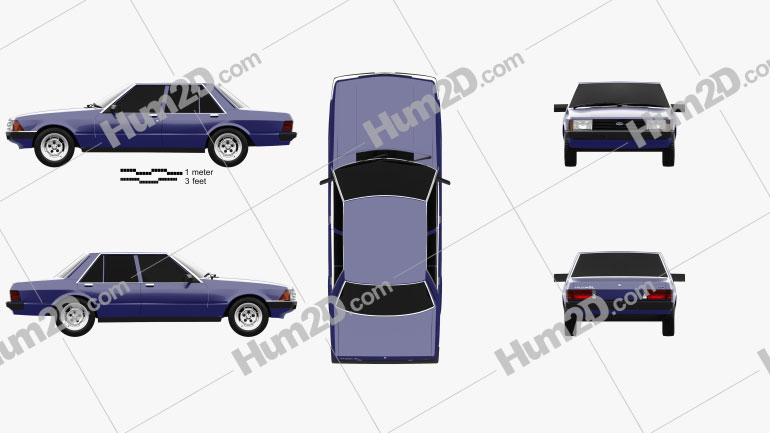 Ford Falcon 1979 PNG Clipart