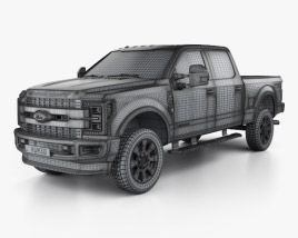 Ford F-350 Super Duty Super Crew Cab King Ranch 2018 car clipart