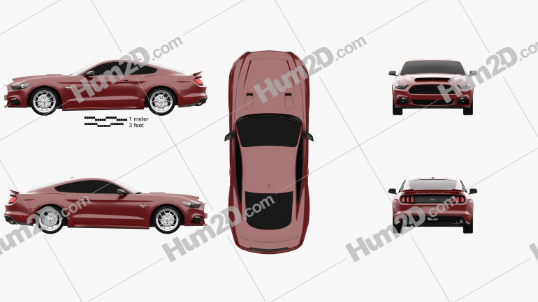 Ford Mustang Shelby Super Snake 2015 car clipart