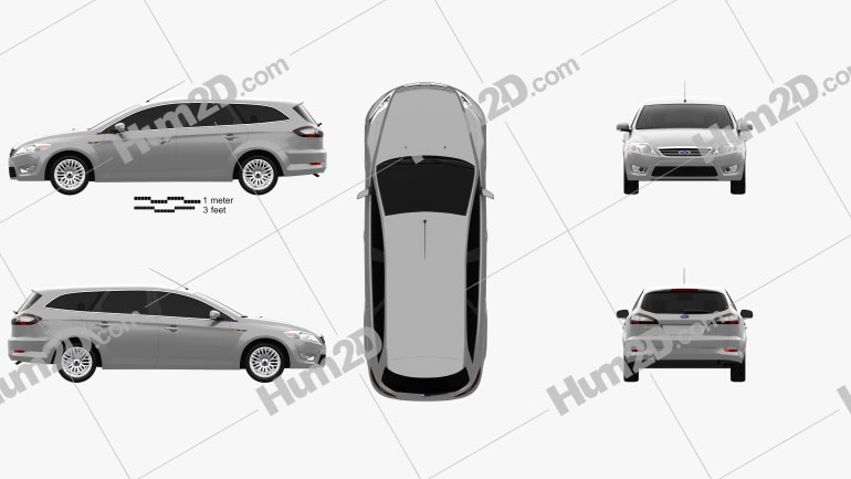 Ford Mondeo Turnier 2007 PNG Clipart