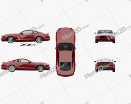 Ford Mustang GT mit HD Innenraum 2015 car clipart