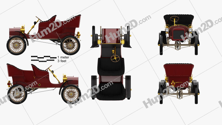 Ford Model C 1904 PNG Clipart