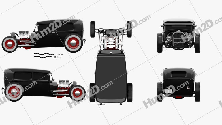 Ford Model A Hot Rod 2016 PNG Clipart