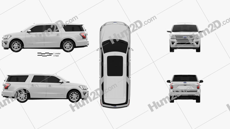 Ford Expedition MAX Platinum 2017 PNG Clipart