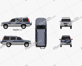 Ford Everest 2003 car clipart