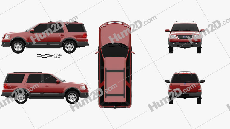 Ford Expedition 2003 Blueprint