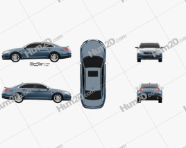 Ford Taurus Limited 2013 car clipart