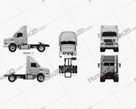 Ford Sterling A9500 Sattelzug 2006 clipart