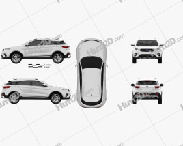 Ford Territory CN-spec 2019 car clipart
