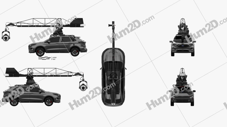 Ford Edge ST Camera Car 2019 PNG Clipart