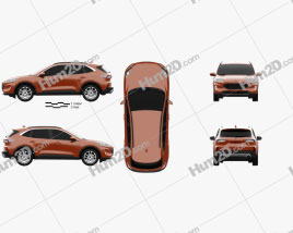 Ford Escape SE 2020 car clipart