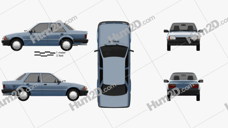 Ford Orion 1986 PNG Clipart