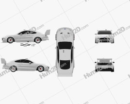 Ford Mustang V8 Supercars 2019 car clipart