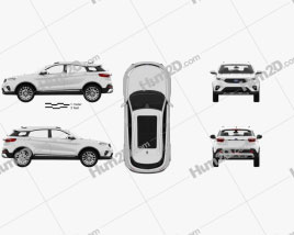 Ford Territory CN-spec com interior HQ 2019 car clipart