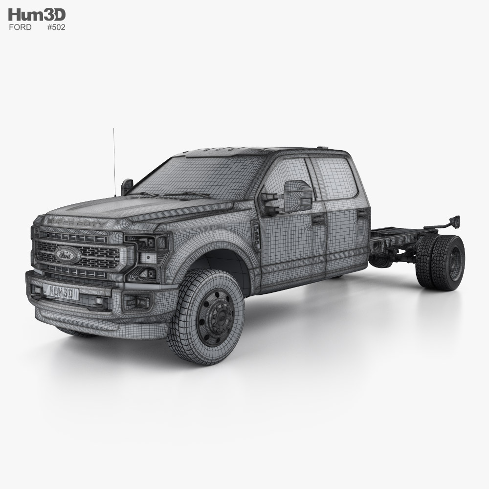 Ford F-550 Super Duty Crew Cab Chassis Lariat 2024 car clipart