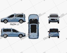 Ford Tourneo Connect Active 2022 clipart