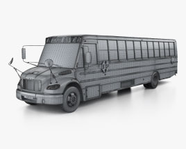 Thomas Saf-T-Liner C2 School Bus 2015 clipart