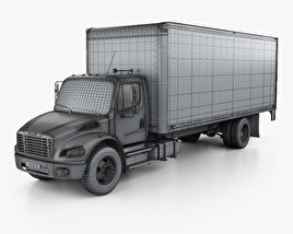 Freightliner M2 106 Box Truck 2018 clipart