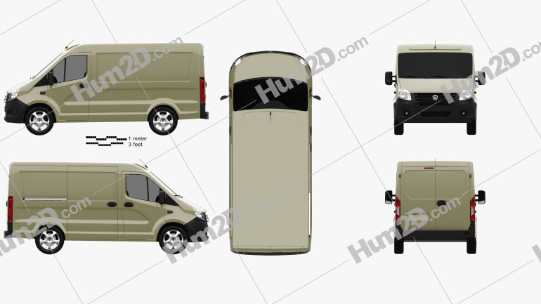 GAZ Sobol Next Panel Van 2013 PNG Clipart