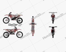 GasGas 250-300 Enduro GP 2020 Motorcycle clipart
