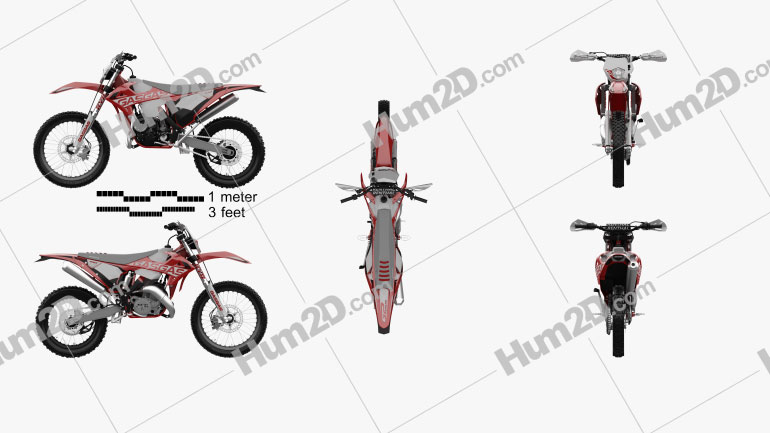 GasGas 250-300 Enduro GP 2020 Motorcycle clipart