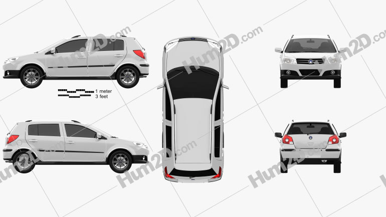 Geely MK Cross 2009 PNG Clipart