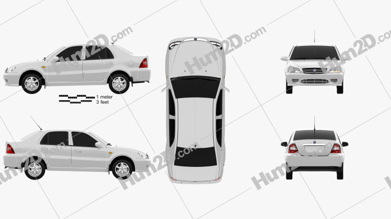 Geely CK (Otaka) 2011 PNG Clipart