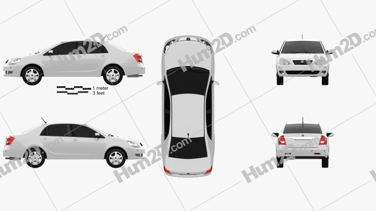 Geely FC 2011 PNG Clipart