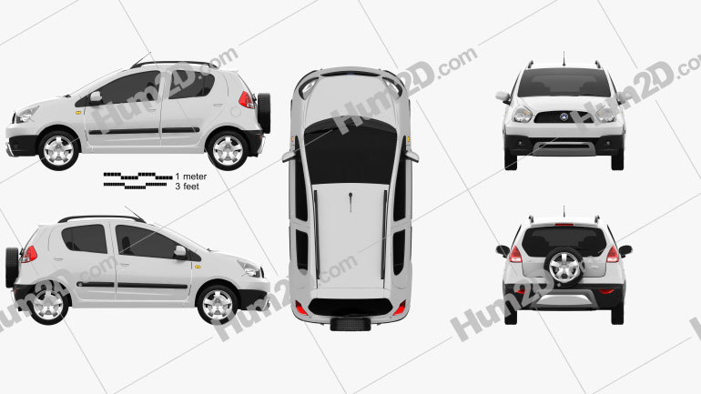 Geely LC Cross (Panda) 2012 PNG Clipart