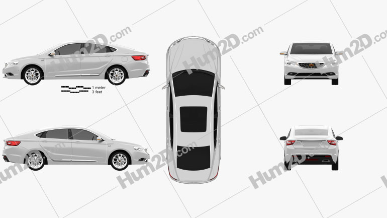 Geely GC9 2015 PNG Clipart