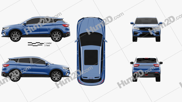 Geely Binyue PHEV 2019 PNG Clipart