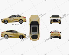 Geely Xing Yue 2019 car clipart