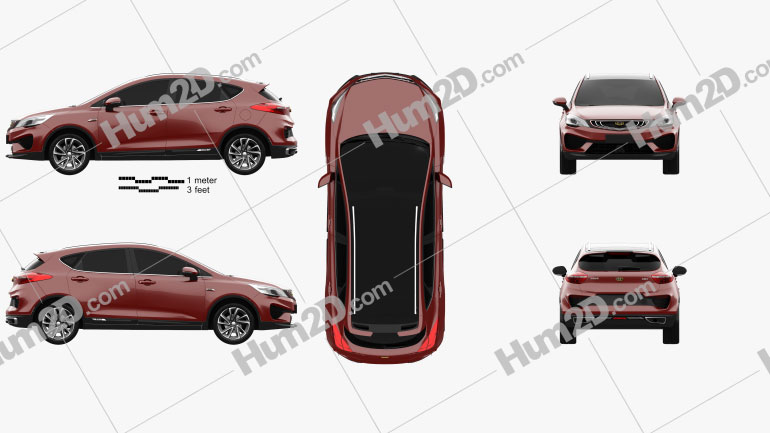 Geely Emgrand GS Fashion 2018 PNG Clipart