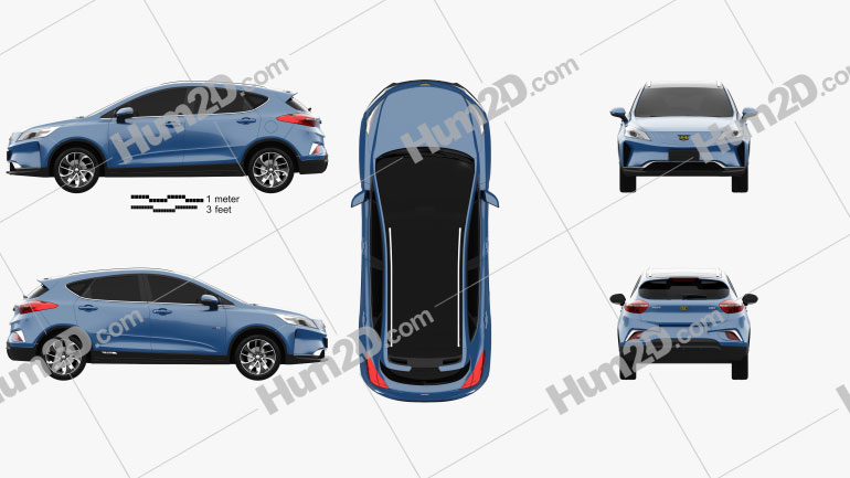Geely Emgrand GS e 2018 PNG Clipart
