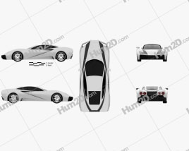 Generisch Sport Auto 2013 car clipart
