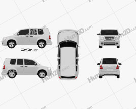 Generic SUV 2013 car clipart