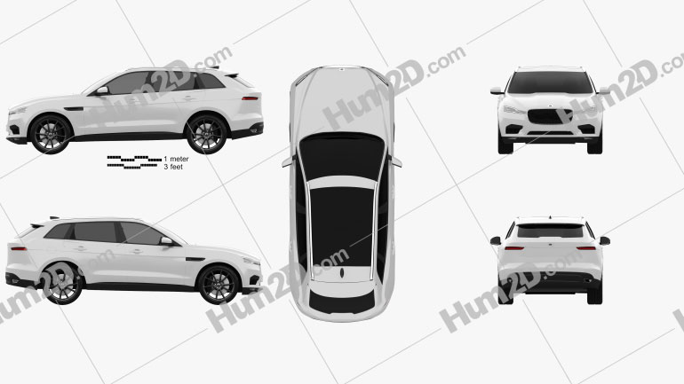 Generic SUV 2016 car clipart