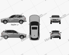 Generic SUV 2019 car clipart